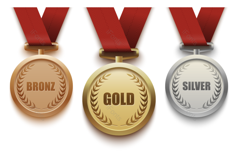 标签图片,奖杯元素,奖章PNG,装饰元素免抠素材